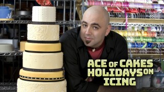 Ace of Cakes Holidays on Icing