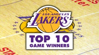 Lakers Top 10 Game Winners