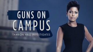 Guns on Campus: Tamron Hall Investigates