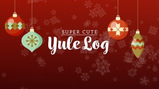 Super Cute Yule Log