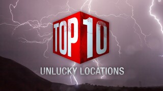 Top Ten Unlucky Locations