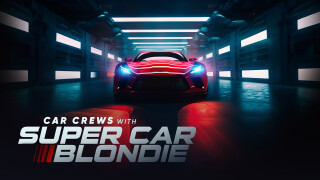 Car Crews With Supercar Blondie