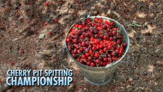 Cherry Pit Spitting Championship