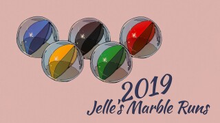 2019 Jelle's Marble Runs