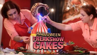 Halloween Freakshow Cakes