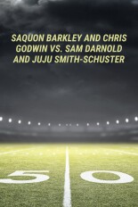 Saquon Barkley and Chris Godwin vs. Sam Darnold and JuJu Smith-Schuster