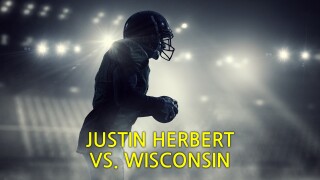 Justin Herbert vs. Wisconsin