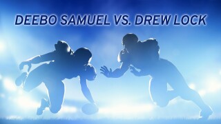 Deebo Samuel vs. Drew Lock