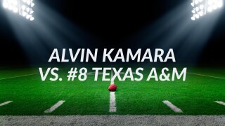 Alvin Kamara vs. #8 Texas A&M