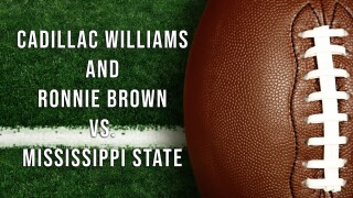 Cadillac Williams and Ronnie Brown vs. Mississippi State