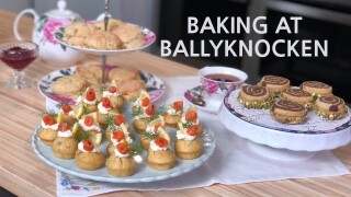 Baking at Ballyknocken