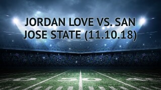 Jordan Love vs. San Jose State (11.10.18)