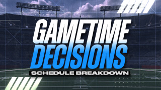 Game Time Decisions NFL Schedule Special