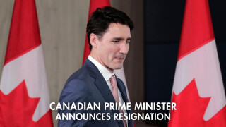 Canadian Prime Minister Announces Resignation