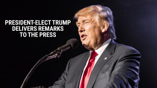 President-Elect Trump Delivers Remarks to the Press