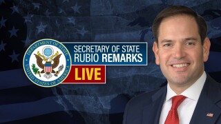 Secretary of State Rubio Remarks Live