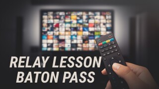 Relay Lesson Baton Pass