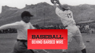 Baseball Behind Barbed Wire