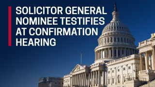 Solicitor General Nominee Testifies at Confirmation Hearing