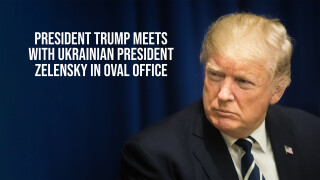 President Trump Meets With Ukrainian President Zelensky in Oval Office