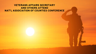 Veterans Affairs Secretary and Others Attend Nat'l Association of Counties Conference