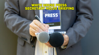 White House Press Secretary Holds Briefing