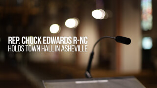 Rep. Chuck Edwards R-NC Holds Town Hall in Asheville