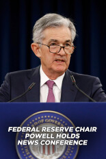 Federal Reserve Chair Powell Holds News Conference