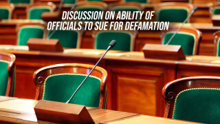 Discussion on Ability of Officials to Sue for Defamation