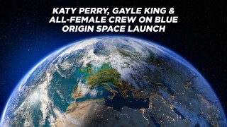 Katy Perry, Gayle King & All-Female Crew on Blue Origin Space Launch