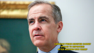 Canadian Prime Minister Carney Speaks to Reporters After Meeting With Trump
