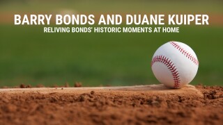Barry Bonds and Duane Kuiper: Reliving Bonds' Historic Moments at Home