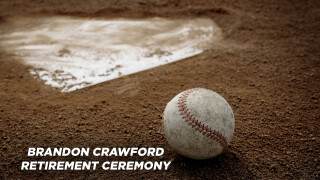 Brandon Crawford Retirement Ceremony