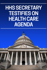 HHS Secretary Testifies on Health Care Agenda