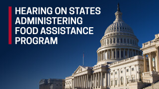 Hearing on States Administering Food Assistance Program