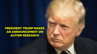 President Trump Makes an Announcement on Autism Research