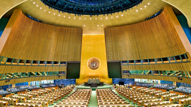 U.N. Secretary-General Speaks at General Assembly