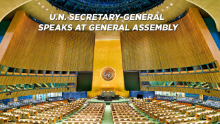U.N. Secretary-General Speaks at General Assembly