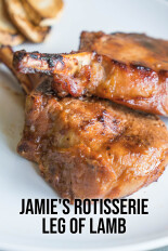 Jamie's Rotisserie Leg of Lamb
