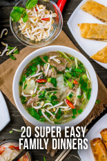 20 Super Easy Family Dinners