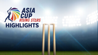 Asia Cup Rising Stars Cricket Highlights