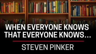 Steven Pinker, When Everyone Knows That Everyone Knows…