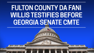 Fulton County DA Fani Willis Testifies Before Georgia Senate Cmte