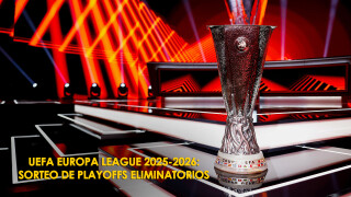 UEFA Europa League 2025-2026: Sorteo de playoffs eliminatorios