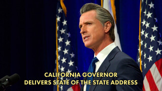 California Governor Delivers State of the State Address