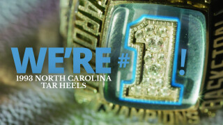 We're #1! 1993 North Carolina Tar Heels