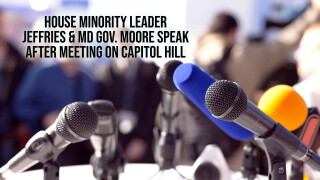House Minority Leader Jeffries & MD Gov. Moore Speak After Meeting on Capitol Hill