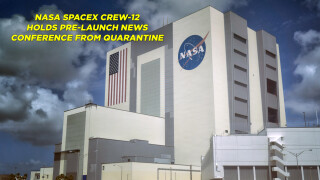NASA SpaceX Crew-12 Holds Pre-Launch News Conference from Quarantine