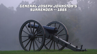 General Joseph Johnston's Surrender -- 1865
