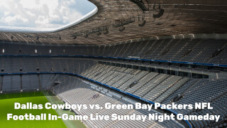 Dallas Cowboys vs. Green Bay Packers NFL Football In-Game Live Sunday Night Gameday